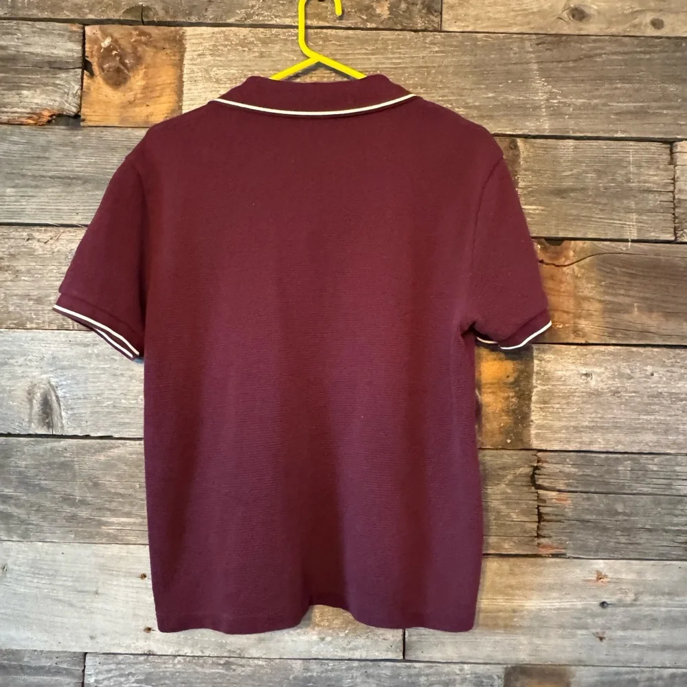 Banana Republic Maroon Polo Shirt